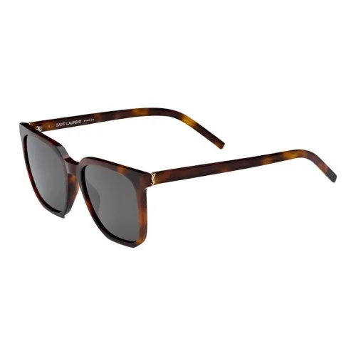 SAINT LAURENT Acetate Sunglasses Women's Tortoiseshell