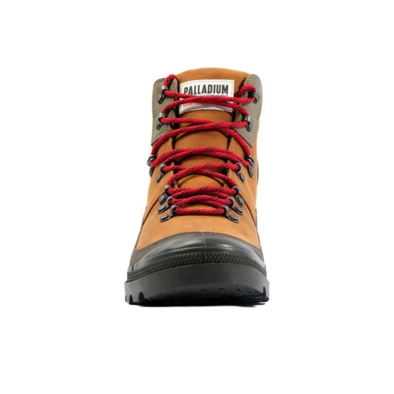 Palladium PALLABROUSSE Waterproof High Top Hiking Shoes Men's Brown-3