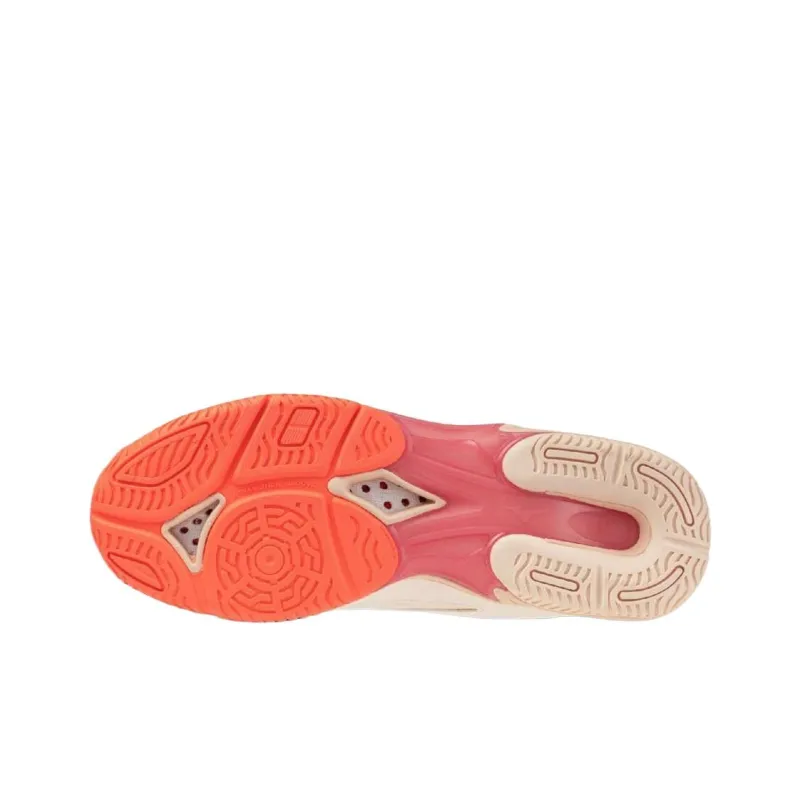Mizuno Shock Absorbers Low Top Running Shoes Unisex Orange-4