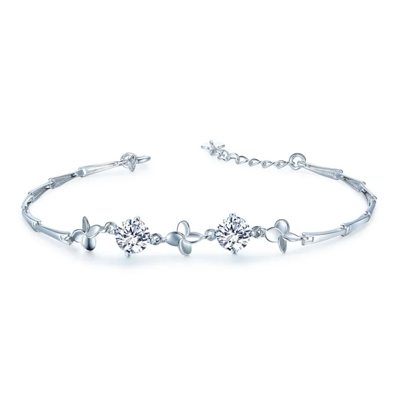 CENTURY&KINDLE S925 Silver Bracelets Women's-1