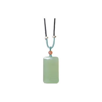 Ingenuity Hetian Jade Pendants Pale Greenish White Jade Unisex