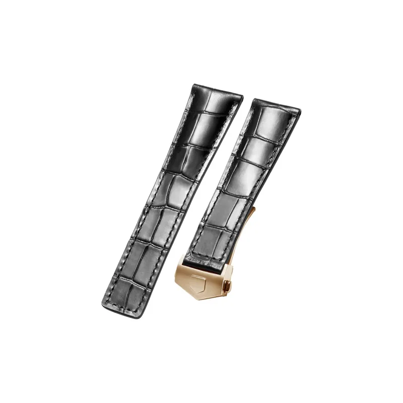 MILANQIAN M&Q Watch Band TAG Heuer Compatibility 204mm Cowhide Leather Material-27