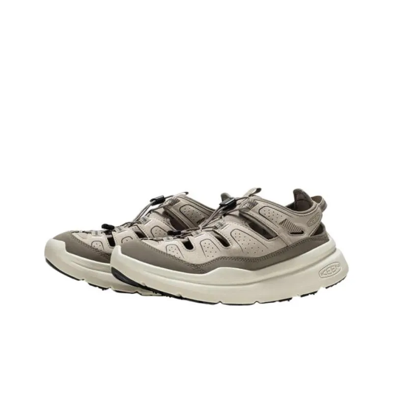 KEEN WK450 Breathable And Wear resistant River Trekking Shoes Men's Taupe-1