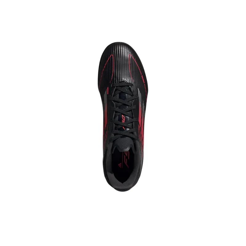 Adidas F50 League Turf Core Black Iron Metallic Lucid Red-4
