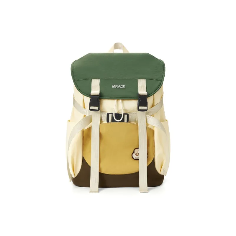 MR.ACE HOMME Fabric Large Capacity Laptop Backpack Unisex Multicolor-0