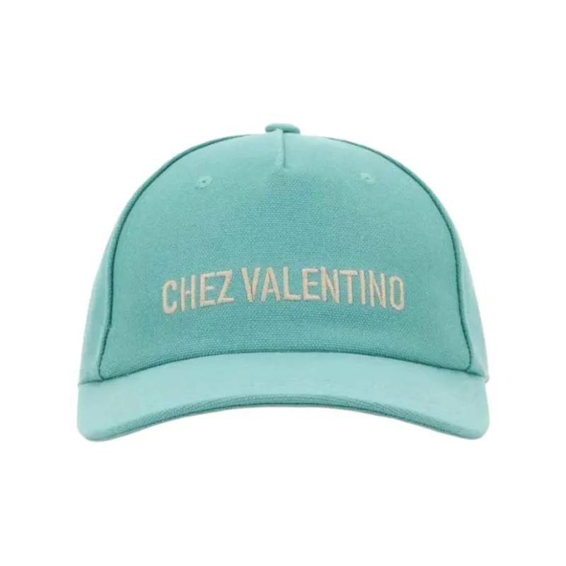 Valentino Chez Valentino Curved Peak Baseball Cap-0
