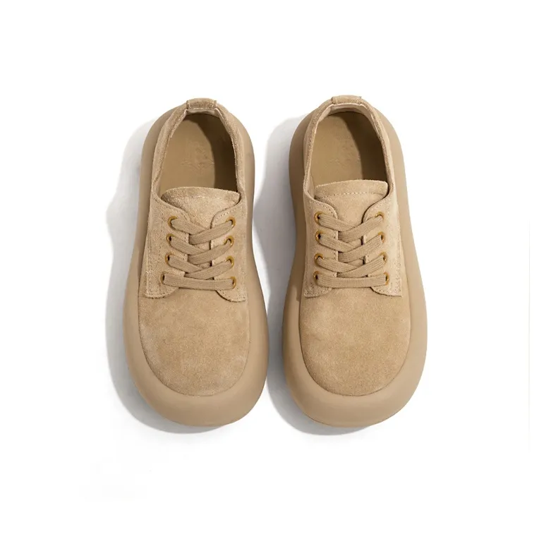 Old Meow Casual Single Shoes Women's Khaki-4