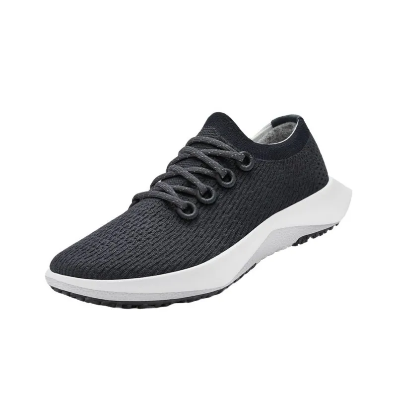 Allbirds Tree Dasher Low Top Running Shoes Men's Natural Black-1