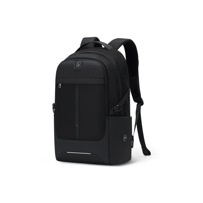 OIWAS Fabric Laptop Backpack Regular Unisex Black-1