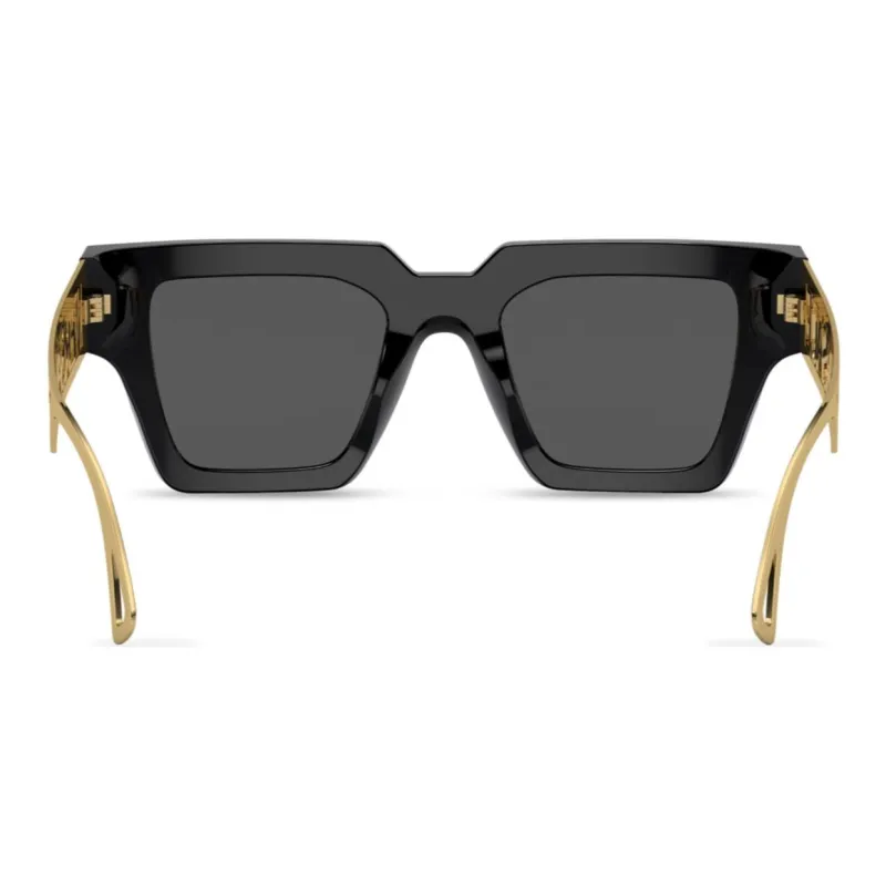 FANSIZHE Acetate Square Sunglasses Women's Black-1