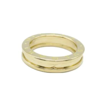 BVLGARI 2010s 18K Yellow Gold B Zero One Ring
