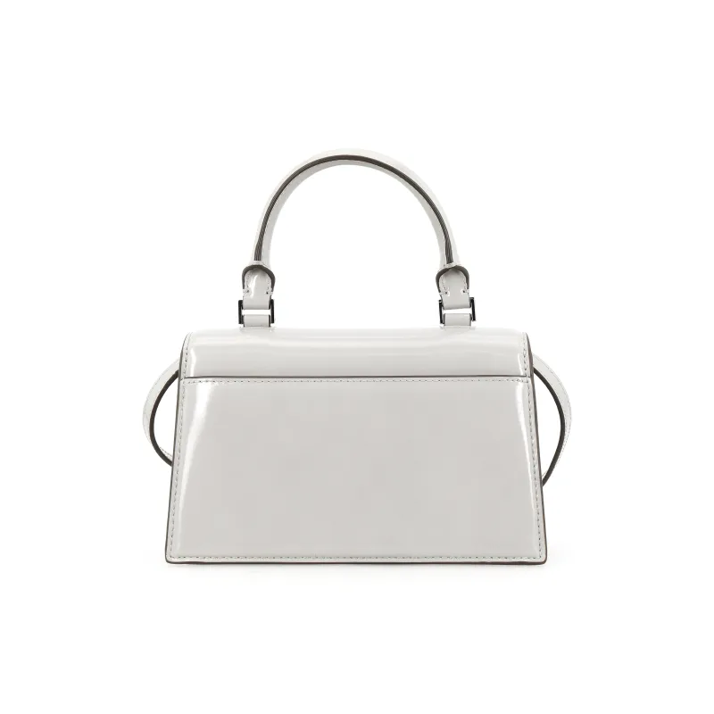 TORY BURCH BON BON Cow Leather Shoulder Bag Crossbody Bag Handbags Mini Women's Gray-2