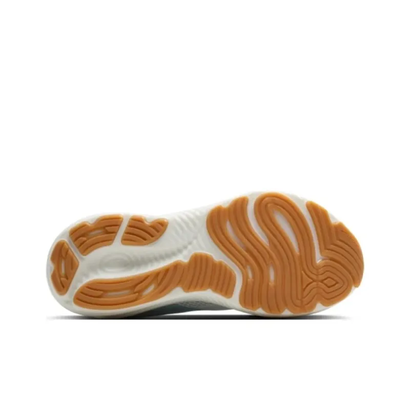 Brooks Cushioning Anti Slip And Wear Resistant Low Top Casual Running Shoes Men's White Blue-4