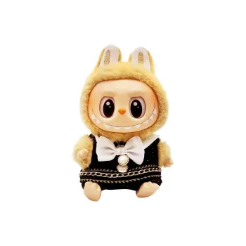 Modified Baby POP MART Labubu THE MONSTERS Sitting Party Dazzling And Radiant Eyes Full Of Anticipation Hang Tag Box