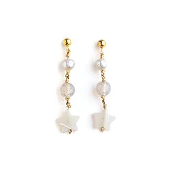 FREE ELF Pearl Earrings Women's
