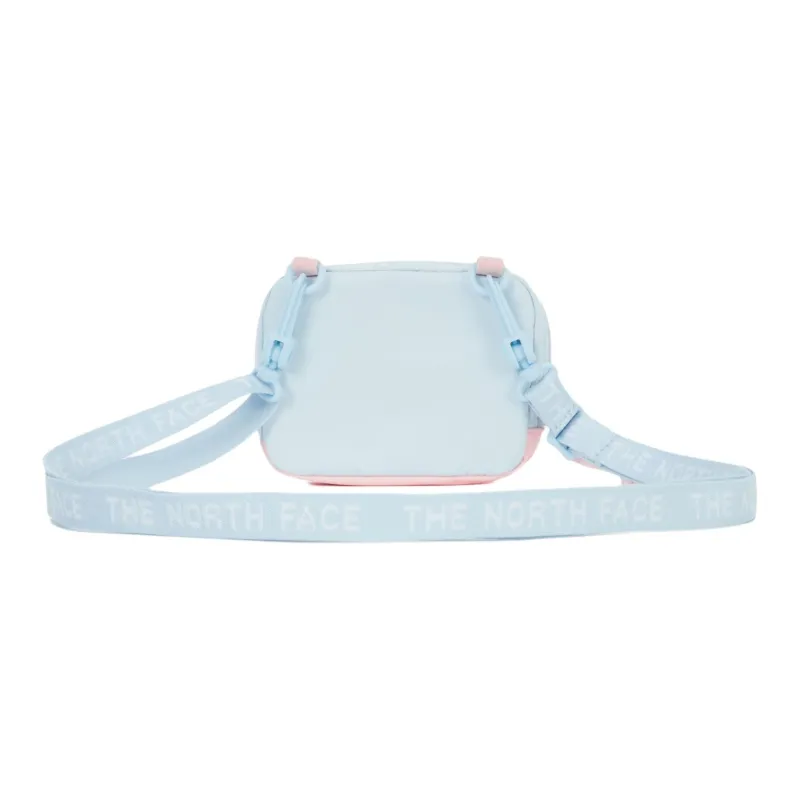 THE NORTH FACE Nylon Shoulder Bag Wallet Women's Pink & Blue-1