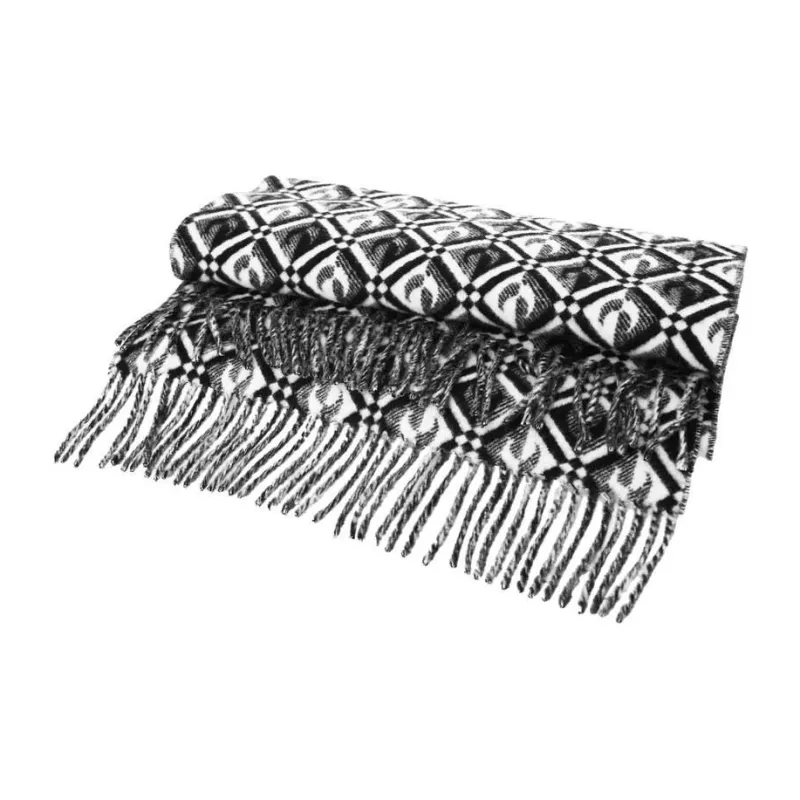 Marine Serre Moon Diamant Virgin wool Scarf-3