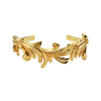 VERSACE Barocco Leaf Cuff Bracelet