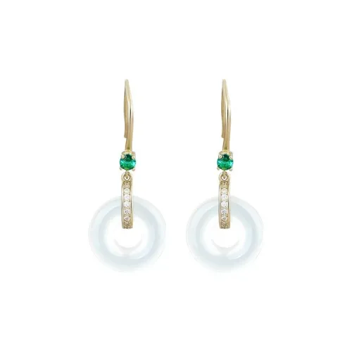 SHARK BABY Agate Earrings Women's