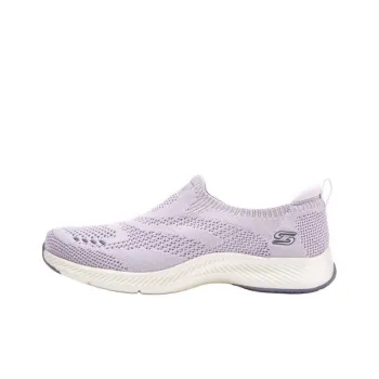 Skechers GO WALK Anti Slip Wear Resistant Low Top Training Sprint Running Shoes Women's Purple