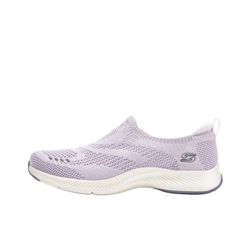 Skechers GO WALK Anti Slip Wear Resistant Low Top Training Sprint Running Shoes Women's Purple-0