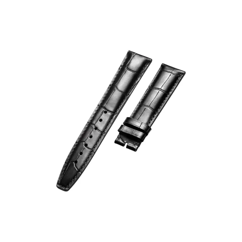 MILANQIAN M&Q Watch Band IWC Compatibility Across Brands 190mm Cowhide Leather Material Unisex-0