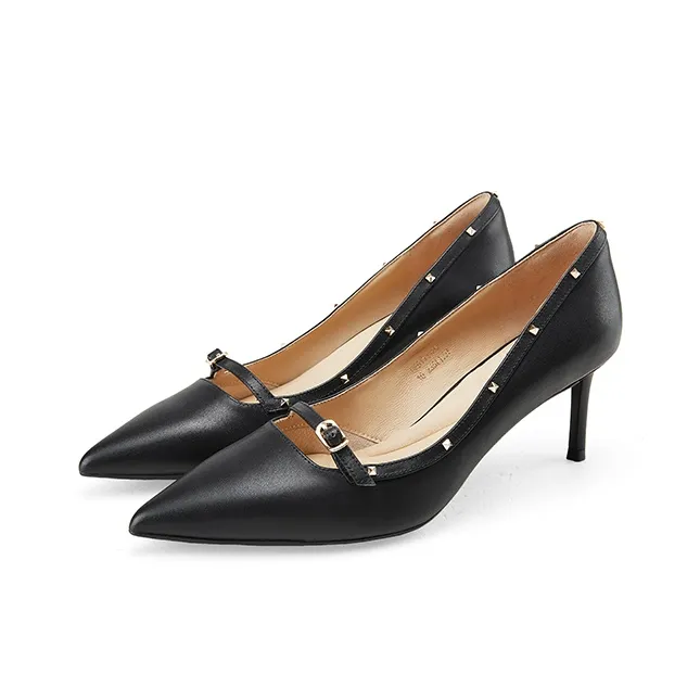 D FUSE SCANDINAVIA Slim Heel High Heels 6.5cm Women's-2