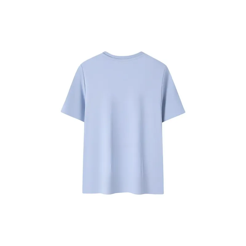 OUTDOOR PRODUCTS T Shirts Women's Aqua Blue Purple-1