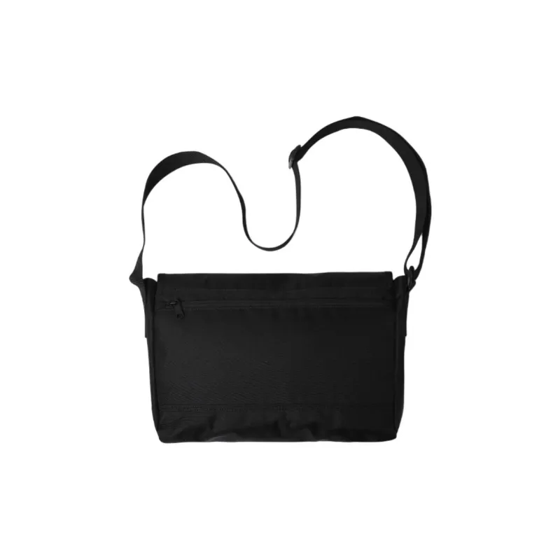 Le Coq Sportif Polyester Messenger Bag, Shoulder Bag Mini Unisex Black-1