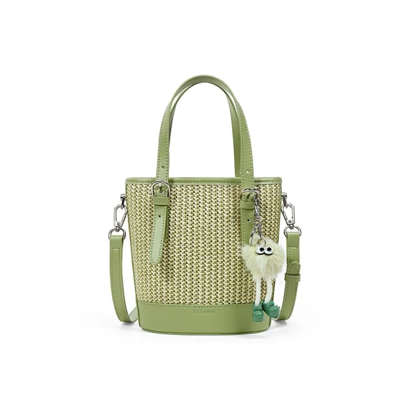 Teenmix Fabric Crossbody One Shoulder Handbag Women's Multicolor-24