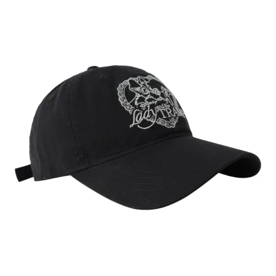 FREE RABBITⅡ Korean Style Fashion Versatile Soft Top Makes Face Look Smaller Baseball Caps Unisex-3