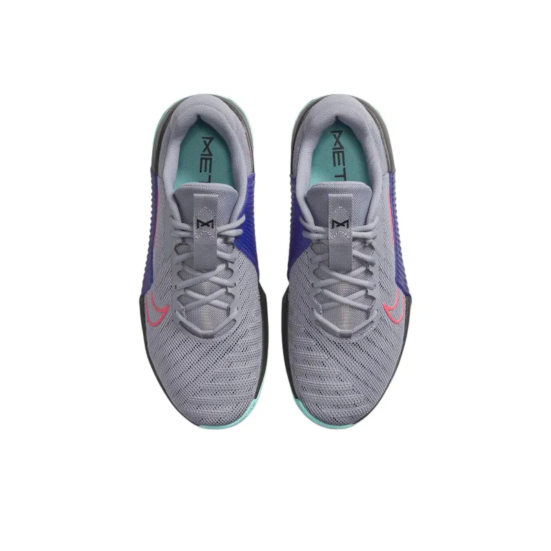 Nike Metcon 9 Anti Slip Wear Resistant Low Top Training Shoes Men's Gray-3