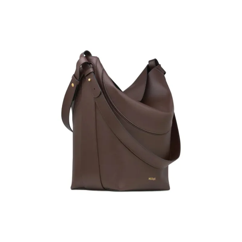 NEOUS Cow Leather Shoulder Bag Women's Brown-1