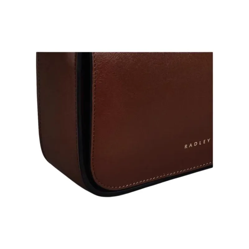 RADLEY Cow Leather Shoulder Bag Crossbody Bag Medium Size Women's Brown-3