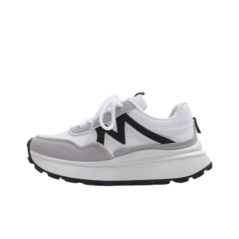BINGO DUCK Coverage Lightweight Cushioning Low Top Chunky Sneakers Women's-7