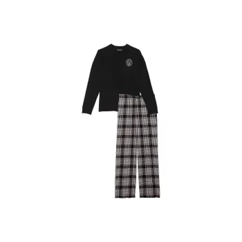Victoria's Secret Pajama Set Women's Black