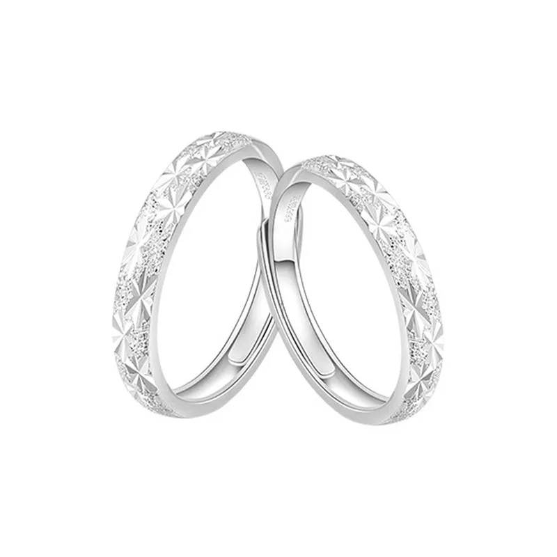 CHINA GOLD 999 Fine Silver Rings Unisex-5