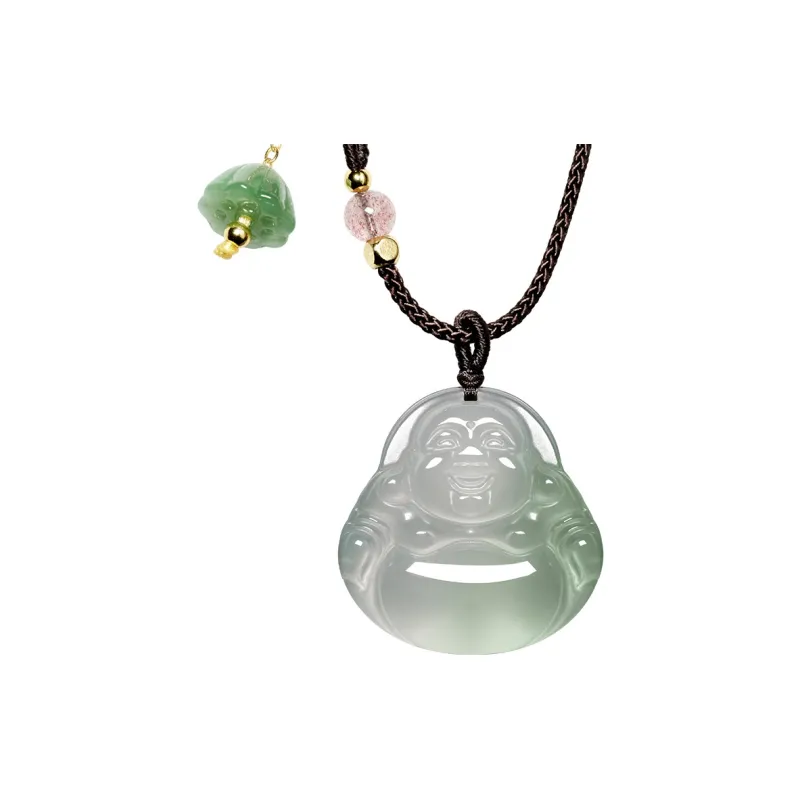 Princess Cui Chalcedony Jade Necklaces Unisex-0