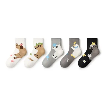 Primeet Ankle Socks Women's 5 Pack Want A Hug