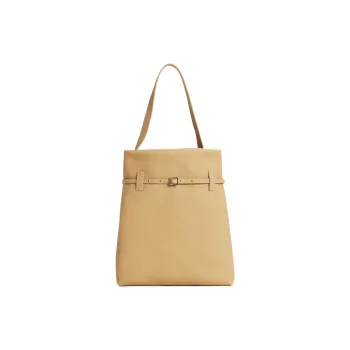 Manu Atelier Calfskin Handbag Women's Cookie