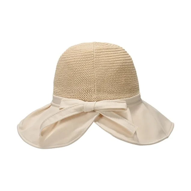 FREE RABBITⅡ Summer Bowknot Bucket Hats Women's-1
