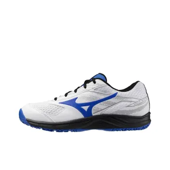 Mizuno Low Top Tennis Shoes Unisex Dark Blue White