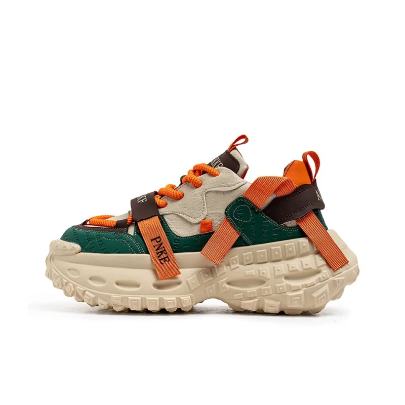 PNKE Anti-Slip And Wear-Resistant Height Increasing Low-Top Chunky Sneakers Men's-6