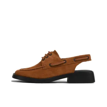 CAMPER Dana Chunky Heel High Heels 3.1cm Women's Brown