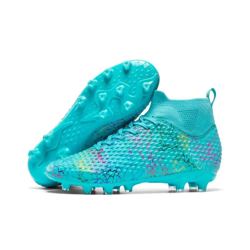 QIUTEXIONG FG Firm Ground Firm Ground, Indoor Slip Resistant Coverage Soccer Shoes Unisex-14