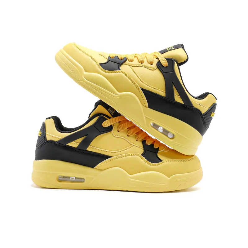 ABCYLM Casual Shoes Unisex Electric Mother Yellow-2