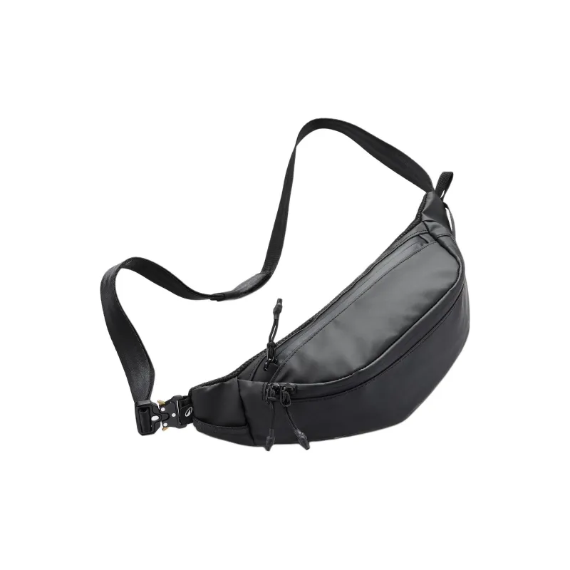 DECATHLON Polyester Fanny Pack Unisex Black-2