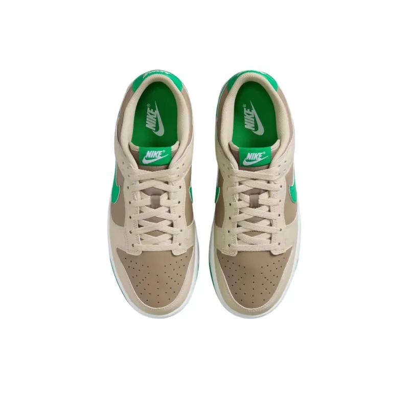 Nike Dunk Anti Slip Wear Resistant Low Top Skateboard Shoes Unisex Khaki-3
