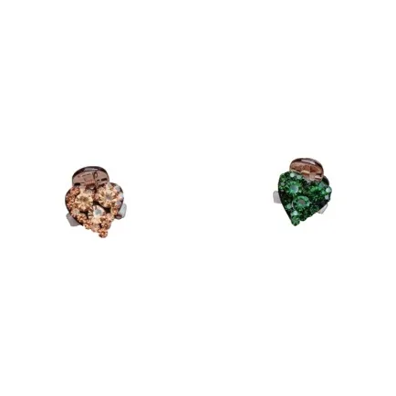 ZWU Acrylic Crystal Hair Clips Women's-53