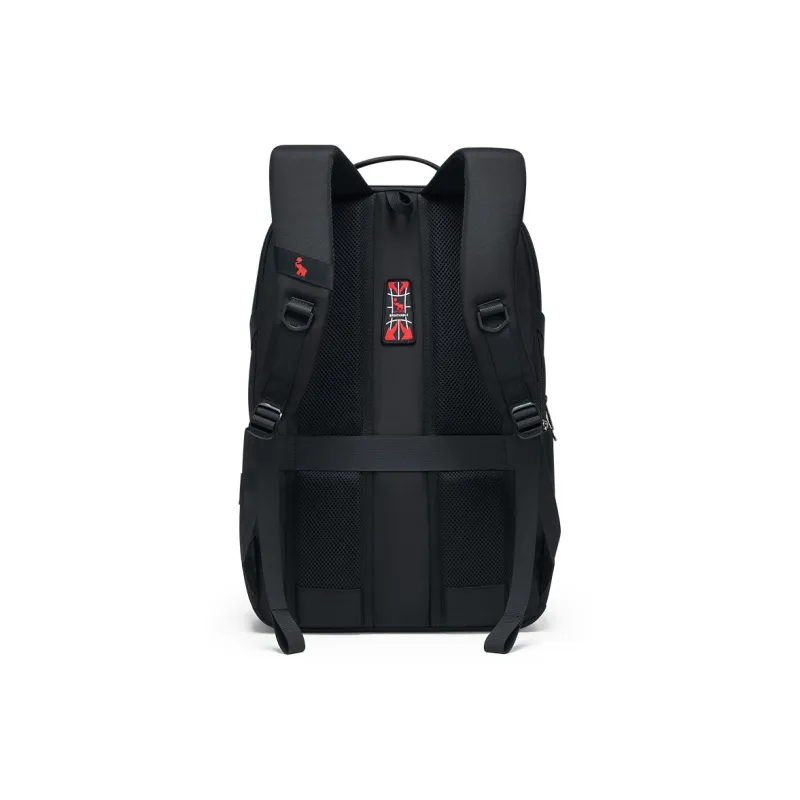 OIWAS Fabric Backpack Unisex Black-6
